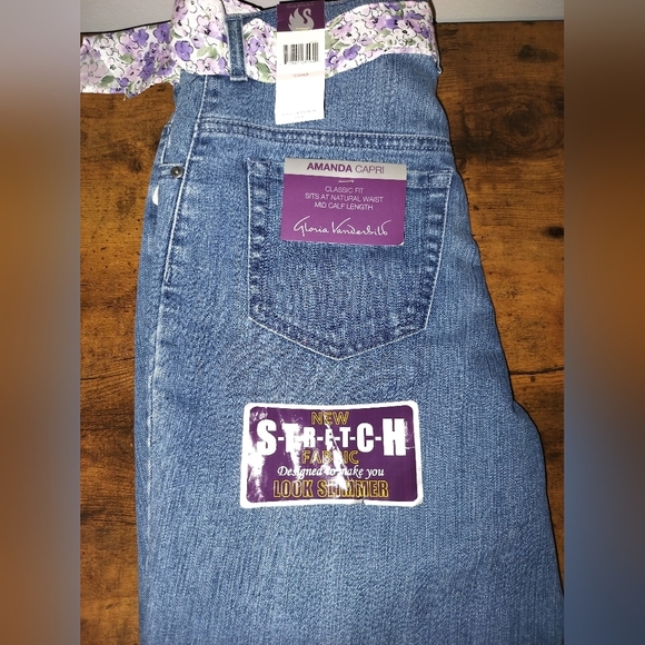 Gloria Vanderbilt Stretch Denim Jeans - Picture 8 of 8